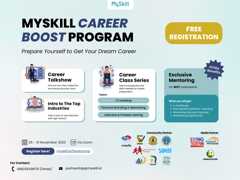 MYSKILL CAREER BOOST PROGRAM