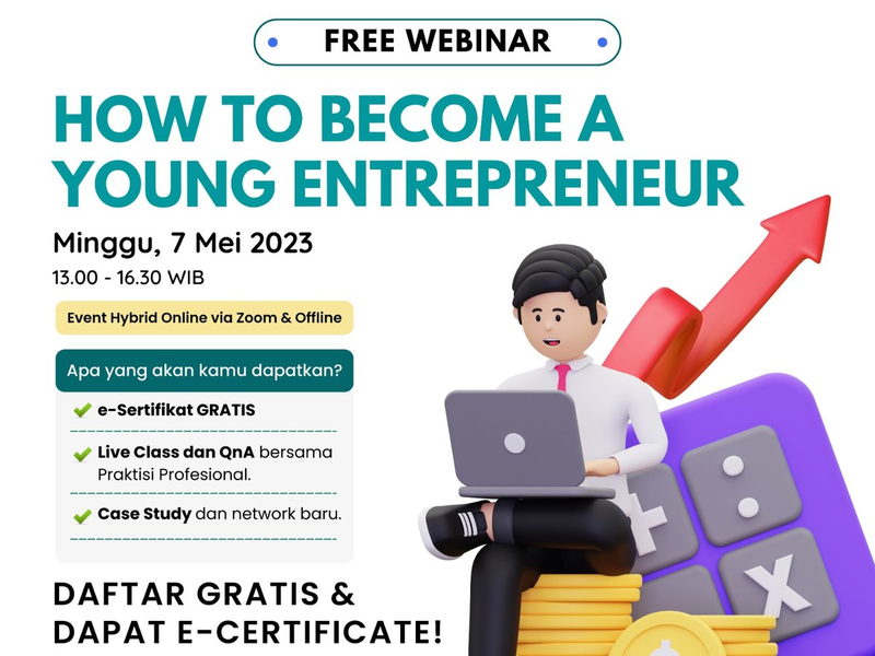 FREE WEBINAR: How to Become a Young Entrepreneur