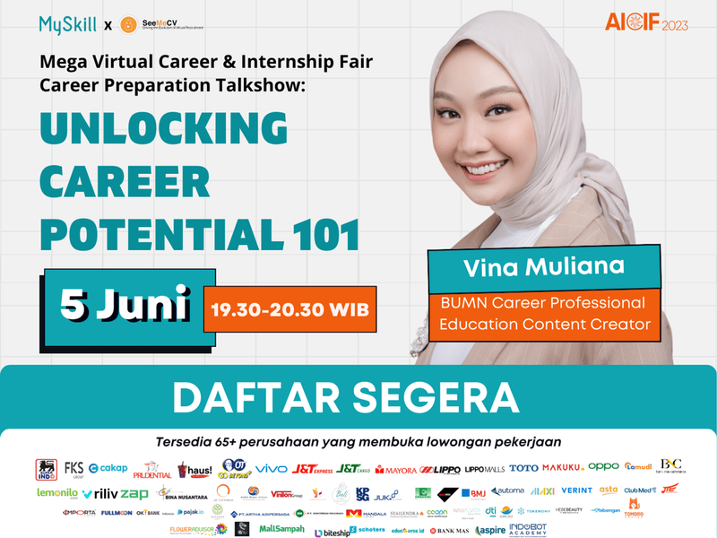 Mega Virtual Career & Internship Fair Career Preparation Talkshow: Unlocking Career Potential 101