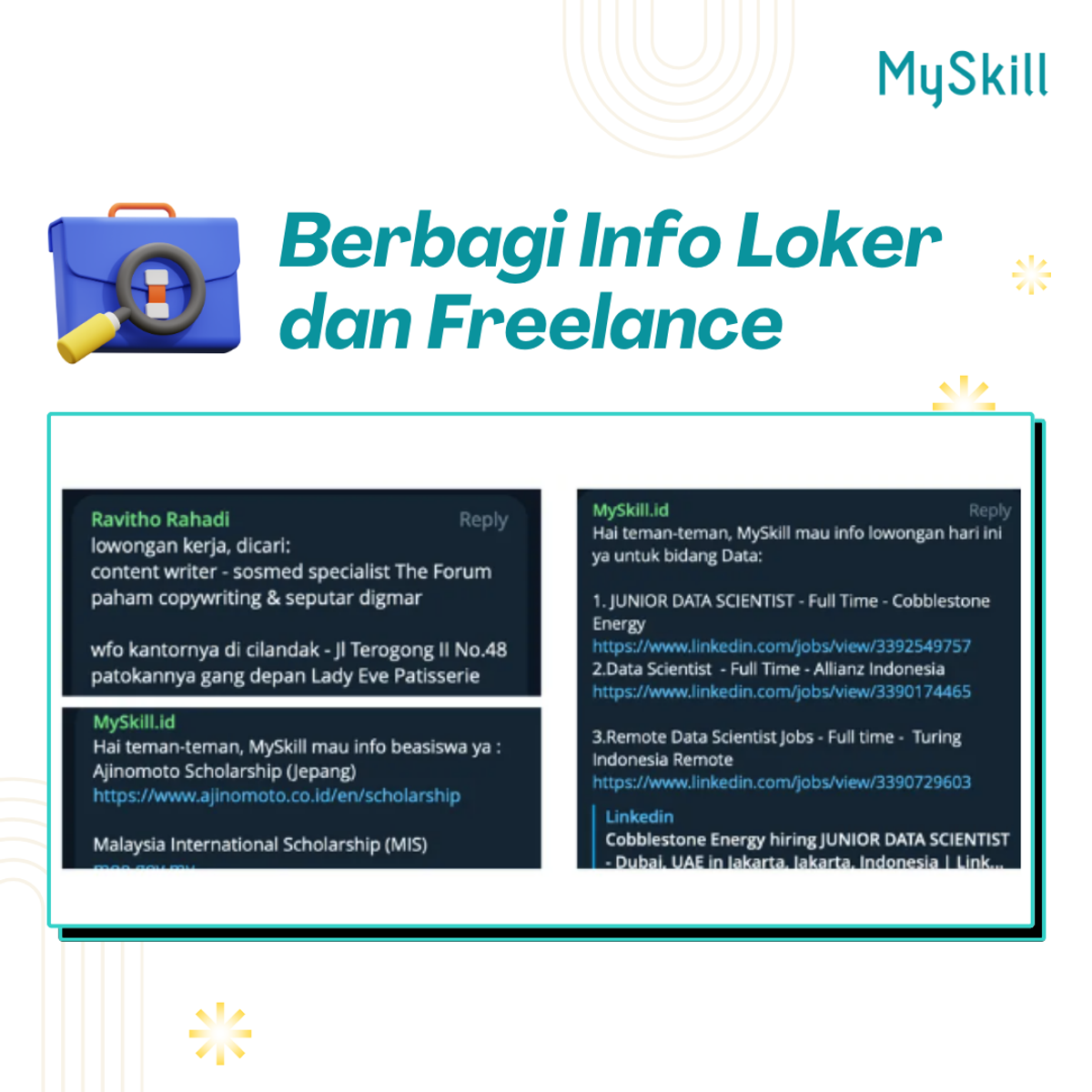 Berbagi Info Loker & Freelance