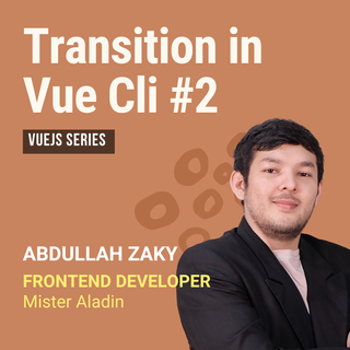 Transition in Vue Cli #2