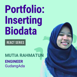 Creating a Portfolio -Inserting Biodata