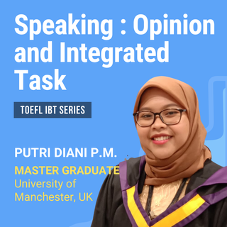 Speaking : Opinion and Integrated Task