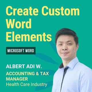 Create Custom Word Elements