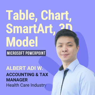 Insert Table, Chart, SmartArt, 3D Model