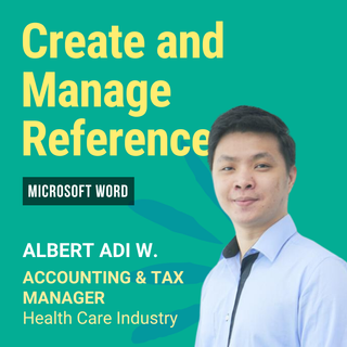 Create and Manage Refrences in Microsoft Word